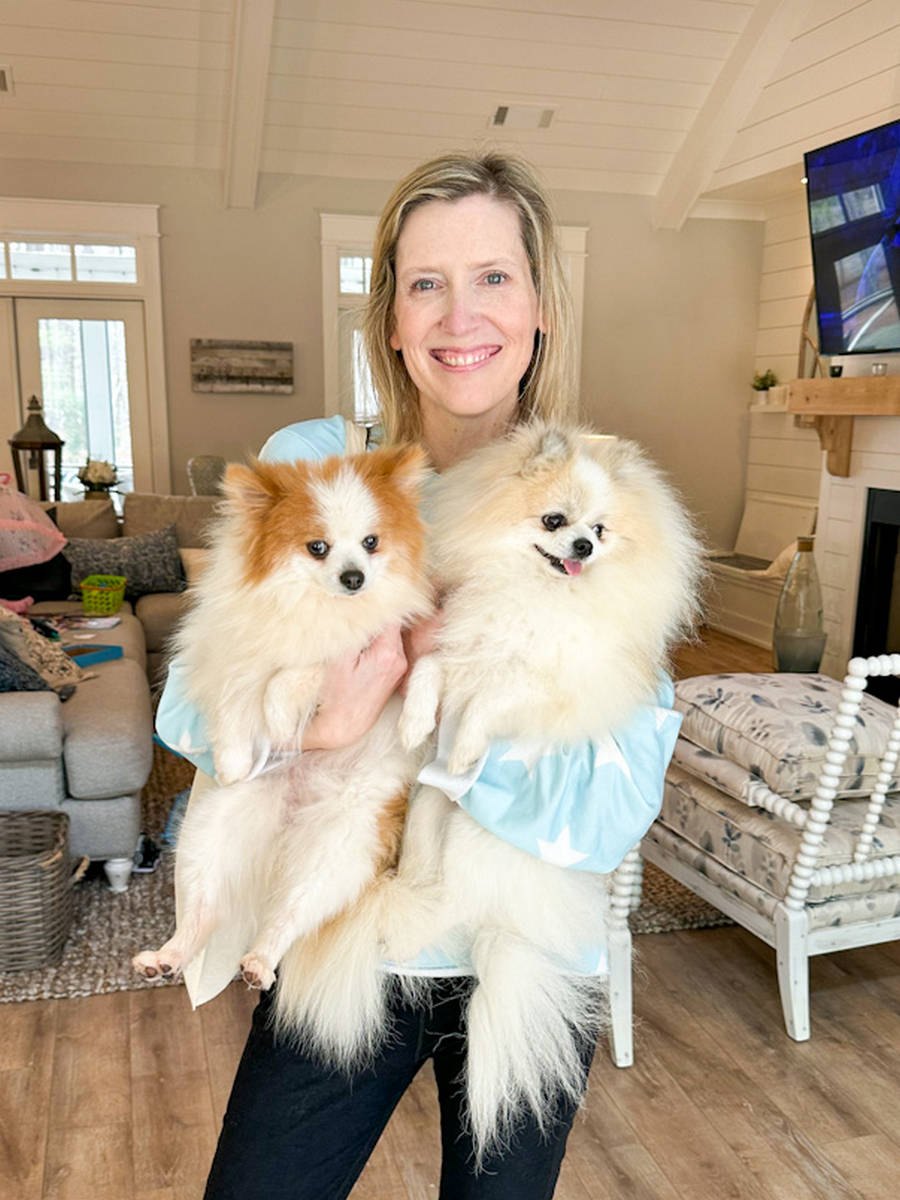 Dog Guardian Program Ally and Chanel with their mom Allyson Petite Posh Puppies