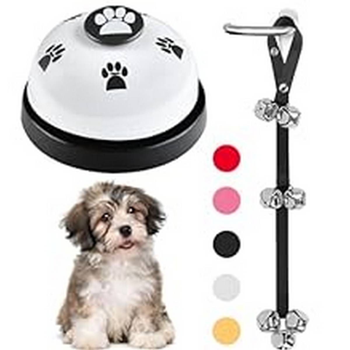 Supplies_KEXIAVA Pack Dog Bells Puppy Potty Training Bell Dog Doorbell Potty Train Dog Bell for Potty Training Door Bells for Dogs to Ring to Go Outside Jingle Bells for Door Knob